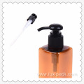 28 410 PP white matte gold lotion pump for custom color logo soft touch shampoo